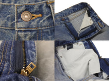 Load image into Gallery viewer, CELINE セリーヌ ウェスリーデニムパンツ ストレートデニム ジーンズ インディゴ N778 206T 08PI サイズ27 美品 中古 4b005733