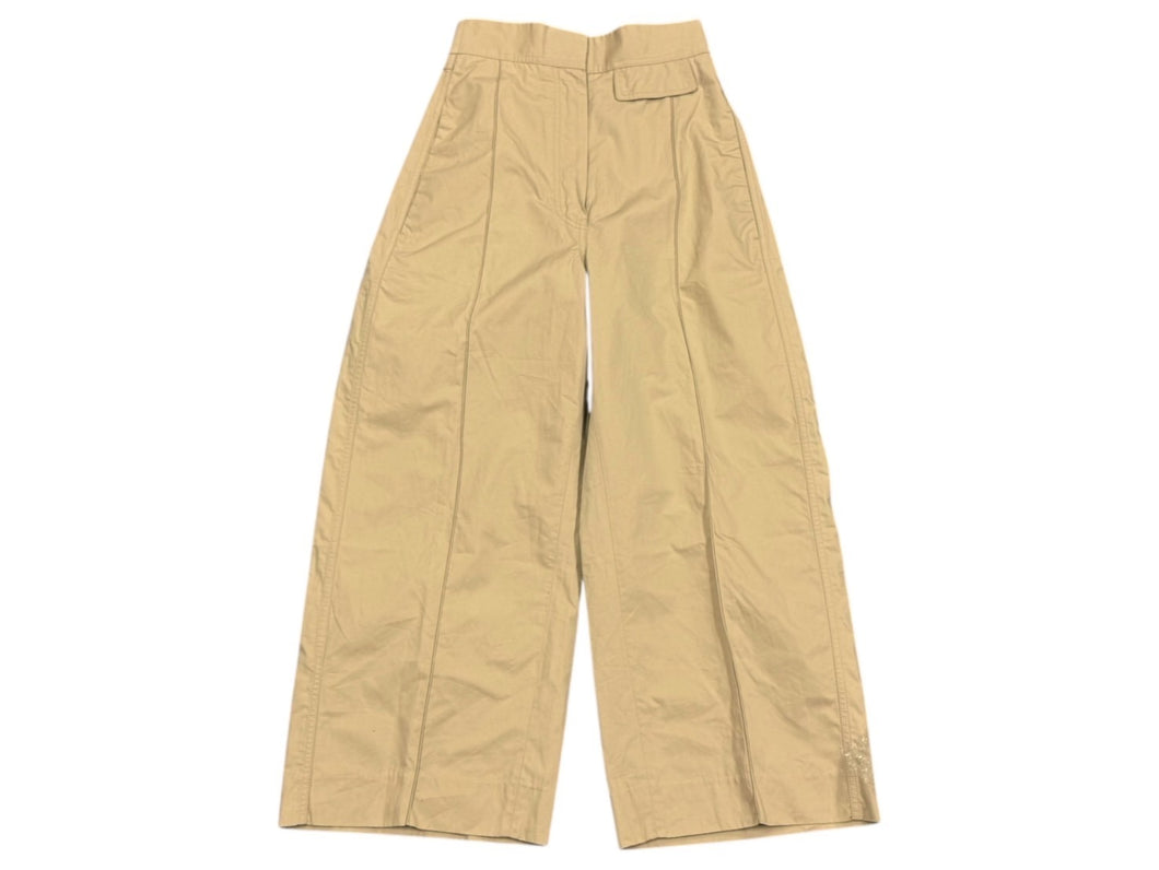極美品 CELINE セリーヌ フィービー期 チノパン パンツ ボトムス ベージュ イタリア製 コットン サイズ34 中古 4b005752