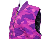 画像をギャラリービューアに読み込む, 新品未使用 A BATHING APE アベイシングエイプ カーハート 初期 ベスト コットン ポリエステル パープル 中古 サイズL 4b005759