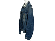 画像をギャラリービューアに読み込む, ARMANI JEANS アルマーニ ジーンズ デニムジャケット UJPN 2131 02342 コットン エラスタン ブルー サイズ50 美品 中古 4b005777