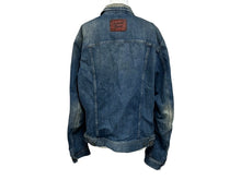 画像をギャラリービューアに読み込む, ARMANI JEANS アルマーニ ジーンズ デニムジャケット UJPN 2131 02342 コットン エラスタン ブルー サイズ50 美品 中古 4b005777