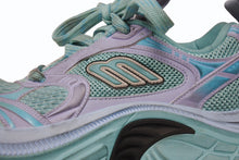 Load image into Gallery viewer, 新品同様 BALENCIAGA バレンシアガ 6XL メッシュ ローカットスニーカー 靴 815859 ブルー サイズ41 中古 4b005812