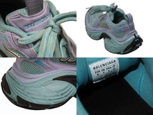 Load image into Gallery viewer, 新品同様 BALENCIAGA バレンシアガ 6XL メッシュ ローカットスニーカー 靴 815859 ブルー サイズ41 中古 4b005812