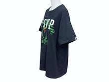 画像をギャラリービューアに読み込む, A BATHING APE アベイシングエイプ RSVP アールエスブイピー 半袖Tシャツ ブラック グリーン ホワイト サイズM 美品 中古 4b005826