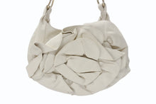 画像をギャラリービューアに読み込む, YVES SAINT LAURENT イヴサンローラン リヴ ゴーシュ レザー ワンショルダーバッグ アイボリー 112937 ゴールド金具 良品 中古 4b005838