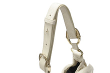 画像をギャラリービューアに読み込む, YVES SAINT LAURENT イヴサンローラン リヴ ゴーシュ レザー ワンショルダーバッグ アイボリー 112937 ゴールド金具 良品 中古 4b005838