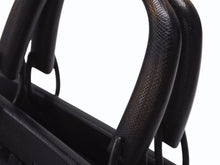 Load image into Gallery viewer, 極美品 GUCCI グッチ バンブー ハンドバッグ ウッド調 GGキャンバス イタリア製 レザー ブラック 中古 4b005856