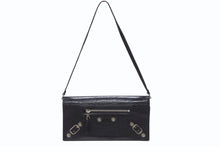Load image into Gallery viewer, 極美品 BALENCIAGA バレンシアガ ジャイアントコンチネンタル 長財布 ハンドバッグ ブラック シルバー金具 中古 4b005859