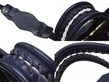 Load image into Gallery viewer, BALENCIAGA バレンシアガ クラシック メタリック エッジ シティ 2WAY ショルダーバッグ 390154 ネイビー ゴールド金具 美品 中古 4b005865