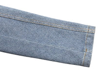 画像をギャラリービューアに読み込む, CHRISTIAN DIOR BOUTIQUE クリスチャンディオール フローラル バタフライ 刺繍 ジャケット 5A12022240 デニム ブルー サイズ36 美品 中古 4b005872