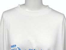 Load image into Gallery viewer, 極美品 BALENCIAGA バレンシアガ Food Holiday Two Piece Long Sleeved Shirt プリントロゴレイヤード長袖Tシャツ 698089 TMVL2 ホワイト サイズ3 中古 4b005873