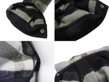 画像をギャラリービューアに読み込む, 極美品 Rick Owens リックオウエンス シャツジャケット 22AW YZERR私物 RU02B2729-WFP チェック アルパカ 毛 サイズ48 中古 4b005882