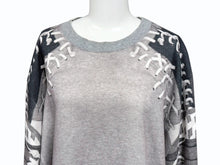 画像をギャラリービューアに読み込む, Givenchy ジバンシー スウェットシャツ ベースボールプリント 13W 7460 802 YZERR私物 グレー ポリエステル コットン サイズS 美品 中古 4b005883