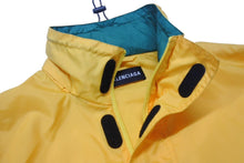 Load image into Gallery viewer, 極美品 BALENCIAGA バレンシアガ カラーブロック ナイロンジャケット 18AW YZERR着用 イエロー グリーン パープル サイズ46 中古 4b005888