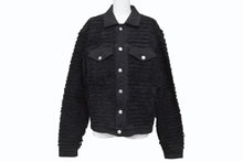 画像をギャラリービューアに読み込む, 極美品 1017 ALYX 9SM blackmeans アリクス ブラックミーンズ デニムジャケット YZERR私物 コットン ポリウレタン ブラック サイズ48 中古 4b005889