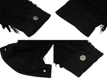 画像をギャラリービューアに読み込む, 極美品 1017 ALYX 9SM blackmeans アリクス ブラックミーンズ デニムジャケット YZERR私物 コットン ポリウレタン ブラック サイズ48 中古 4b005889