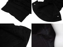 画像をギャラリービューアに読み込む, 極美品 1017 ALYX 9SM blackmeans アリクス ブラックミーンズ デニムジャケット YZERR私物 コットン ポリウレタン ブラック サイズ48 中古 4b005889