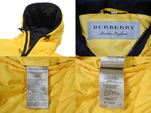 画像をギャラリービューアに読み込む, BURBERRY バーバリー パファージャケット ダウンジャケット YZERR私物 8003209 サイズ48 イエロー ポリエステル 美品 中古 4b005894