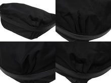 Load image into Gallery viewer, PRADA プラダ ホーボー ワンショルダーバッグ ハンドバッグ トライアングルロゴ BR3291 ナイロン レザー ブラック シルバー金具 美品 中古 4b005934