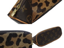 画像をギャラリービューアに読み込む, 極美品 LOUIS VUITTON ルイヴィトン アズディン アライア アルマ 付属ポーチ 小物セット M99032 モノグラム レオパード 100周年限定 中古 4b005942