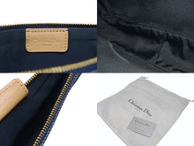 画像をギャラリービューアに読み込む, Christian Dior クリスチャンディオール ガリアーノ期 サドルポーチ アクセサリーポーチ MC0701 デニム 美品 中古 4b005978