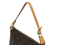 画像をギャラリービューアに読み込む, LOUIS VUITTON ルイヴィトン ポシェット アクセソワール アクセサリーポーチ M51980 モノグラム ブラウン レザー PVC 美品 中古 4b006003