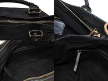 Load image into Gallery viewer, BALENCIAGA バレンシアガ ジャイアント ファースト 2wayバッグ レザー 285433・1000 213043 ブラック 美品 中古 4b006009