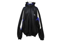 Load image into Gallery viewer, BALENCIAGA バレンシアガ 23SS 3B Sports Icon Leather Jacket スポーツ アイコン レザー ジャケット ブラック ラムスキン 697771 サイズ2 美品 中古 4b006026