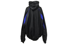Load image into Gallery viewer, BALENCIAGA バレンシアガ 23SS 3B Sports Icon Leather Jacket スポーツ アイコン レザー ジャケット ブラック ラムスキン 697771 サイズ2 美品 中古 4b006026
