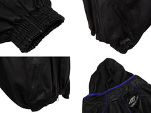 Load image into Gallery viewer, BALENCIAGA バレンシアガ 23SS 3B Sports Icon Leather Jacket スポーツ アイコン レザー ジャケット ブラック ラムスキン 697771 サイズ2 美品 中古 4b006026