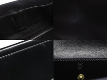 Load image into Gallery viewer, HERMES エルメス コルドリエール ハンドバッグ ボックスカーフ ブラック ゴールド金具 ○W刻印 1993年 美品 中古 4b006083