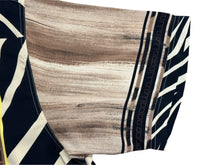 画像をギャラリービューアに読み込む, 極美品 pellepelle ペレペレ 半袖シャツ 90s ポリエステル ブラウン マルチカラー サイズ3XL 中古 4b006109