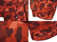 画像をギャラリービューアに読み込む, 極美品 A BATHING APE アベイシングエイプ スノーボードジャケット カモ柄 1ST 0ZXLJM140003M ナイロン レッド サイズL 中古 4b006111