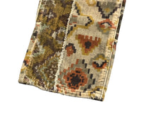 画像をギャラリービューアに読み込む, KAPITAL キャピタル パッチワーク レオパード コーデュロイ デニムパンツ KAPITAL KOUNTRY コットン ブラウン サイズ34 美品 中古 4b006112