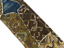 画像をギャラリービューアに読み込む, KAPITAL キャピタル パッチワーク レオパード コーデュロイ デニムパンツ KAPITAL KOUNTRY コットン ブラウン サイズ34 美品 中古 4b006112