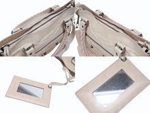 Load image into Gallery viewer, BALENCIAGA バレンシアガ ザ ファースト 2WAY ショルダーバッグ 103208 ピンク アイボリー レザー ハンドバッグ 美品 中古 4b006154