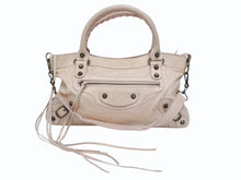 Load image into Gallery viewer, BALENCIAGA バレンシアガ ザ ファースト 2WAY ショルダーバッグ 103208 ピンク アイボリー レザー ハンドバッグ 美品 中古 4b006154