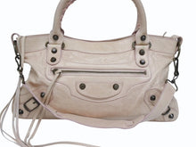 Load image into Gallery viewer, BALENCIAGA バレンシアガ ザ ファースト 2WAY ショルダーバッグ 103208 ピンク アイボリー レザー ハンドバッグ 美品 中古 4b006154