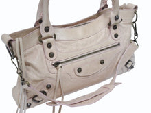 Load image into Gallery viewer, BALENCIAGA バレンシアガ ザ ファースト 2WAY ショルダーバッグ 103208 ピンク アイボリー レザー ハンドバッグ 美品 中古 4b006154