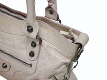Load image into Gallery viewer, BALENCIAGA バレンシアガ ザ ファースト 2WAY ショルダーバッグ 103208 ピンク アイボリー レザー ハンドバッグ 美品 中古 4b006154