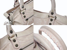 Load image into Gallery viewer, BALENCIAGA バレンシアガ ザ ファースト 2WAY ショルダーバッグ 103208 ピンク アイボリー レザー ハンドバッグ 美品 中古 4b006154