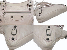 Load image into Gallery viewer, BALENCIAGA バレンシアガ ザ ファースト 2WAY ショルダーバッグ 103208 ピンク アイボリー レザー ハンドバッグ 美品 中古 4b006154