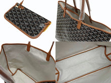 画像をギャラリービューアに読み込む, 新品未使用 GOYARD ゴヤール サンルイPM バッグ トートバッグ STLOUIPMLTY01CL01P ブラウン PVC レザー 中古 4b006166