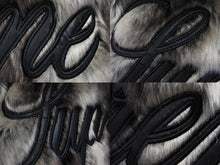 画像をギャラリービューアに読み込む, Supreme シュプリーム 20FW リバーシブル フーデッドジャケット フェイクファー ブラック グレー アクリル ポリエステル 美品 中古 4b006215