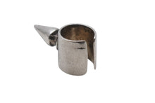 画像をギャラリービューアに読み込む, CHROME HEARTS クロムハーツ SPIKE スパイク イヤーカフ 重量約2.5g 2014/925刻印 RSクロス シルバー925 美品 中古 4b006242