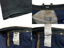 画像をギャラリービューアに読み込む, 極美品 Dolce&amp;Gabbana ドルチェ＆ガッバーナ デニムパンツ RPO460 SD638 トルコ製 コットン エラスタン ブルー サイズ48 中古 4b006247