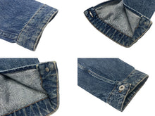 画像をギャラリービューアに読み込む, MIUMIU ミュウミュウ デニム ブルゾン ジャケット ブルー ロゴ クロップド コットン アウター GWB148 サイズ40 美品 中古 4b006252