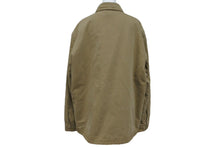 画像をギャラリービューアに読み込む, CHROME HEARTS クロムハーツ WORK DOG SHIRTS ワークドッグ シャツ ジャケット クロスボール ヘリンボーン ブラウン サイズXL 良品 中古 4b006253