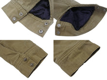 画像をギャラリービューアに読み込む, CHROME HEARTS クロムハーツ WORK DOG SHIRTS ワークドッグ シャツ ジャケット クロスボール ヘリンボーン ブラウン サイズXL 良品 中古 4b006253