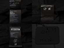 画像をギャラリービューアに読み込む, 極美品 PRADA プラダ 24SS シングルブレスト コットンジャケット UG1267 IC コットン ブラック サイズ48R 中古 4b006260